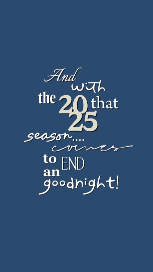2025 that season 