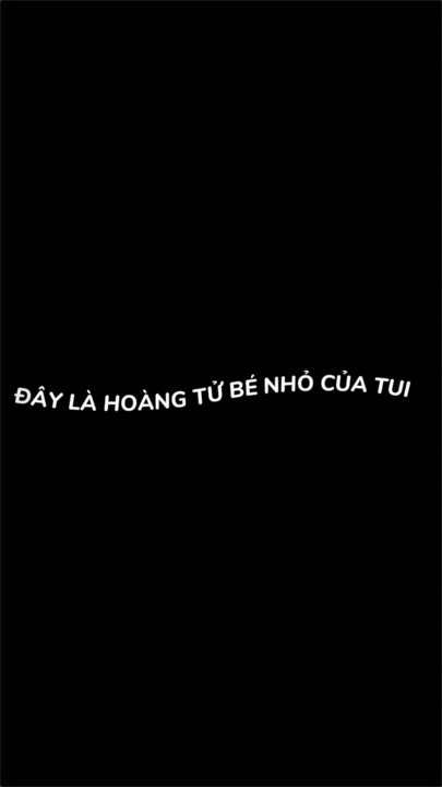 Đây là hoàng tử 