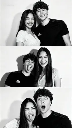 Polaroid Couple