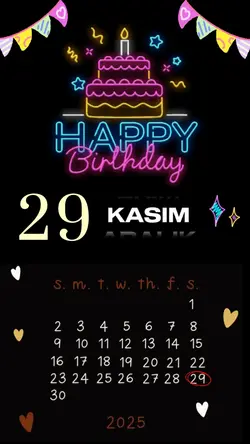 Doğum günü Kasım 