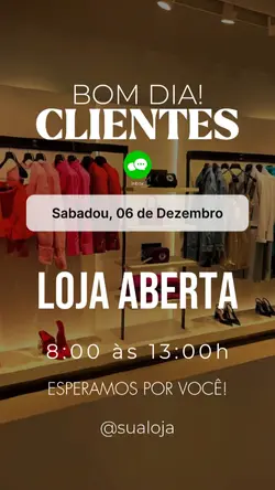 BOM DIA CLIENTES 
