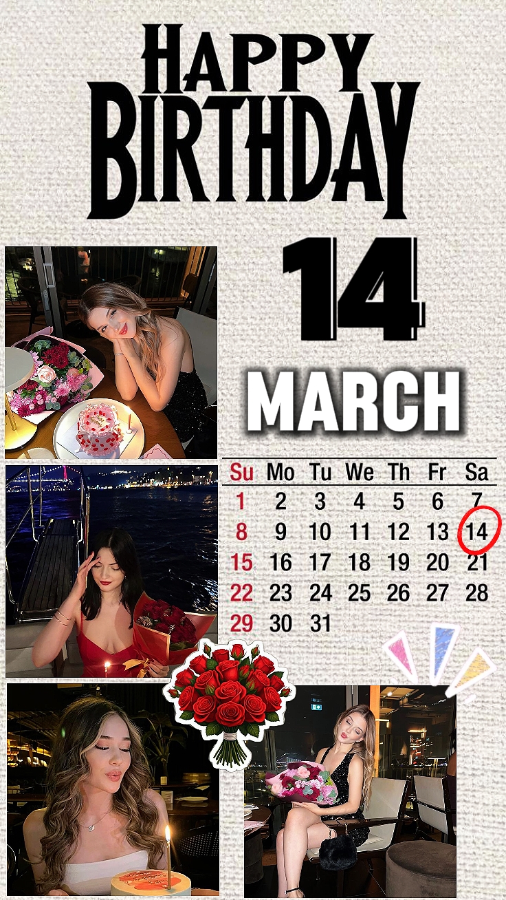 Anniversaire 14 mars 