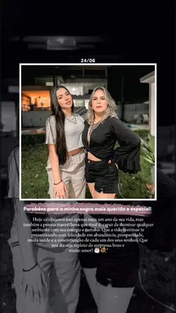 Aniversário sogra 
