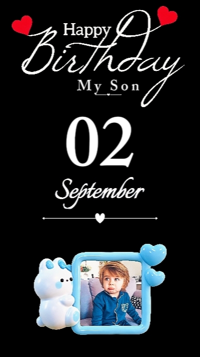 BIRTHDAY SON 02 SEPT