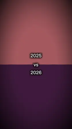 2025 vs 2026