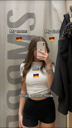 Nationality look 😂