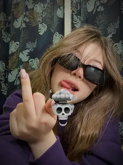Skull face edit 3:4