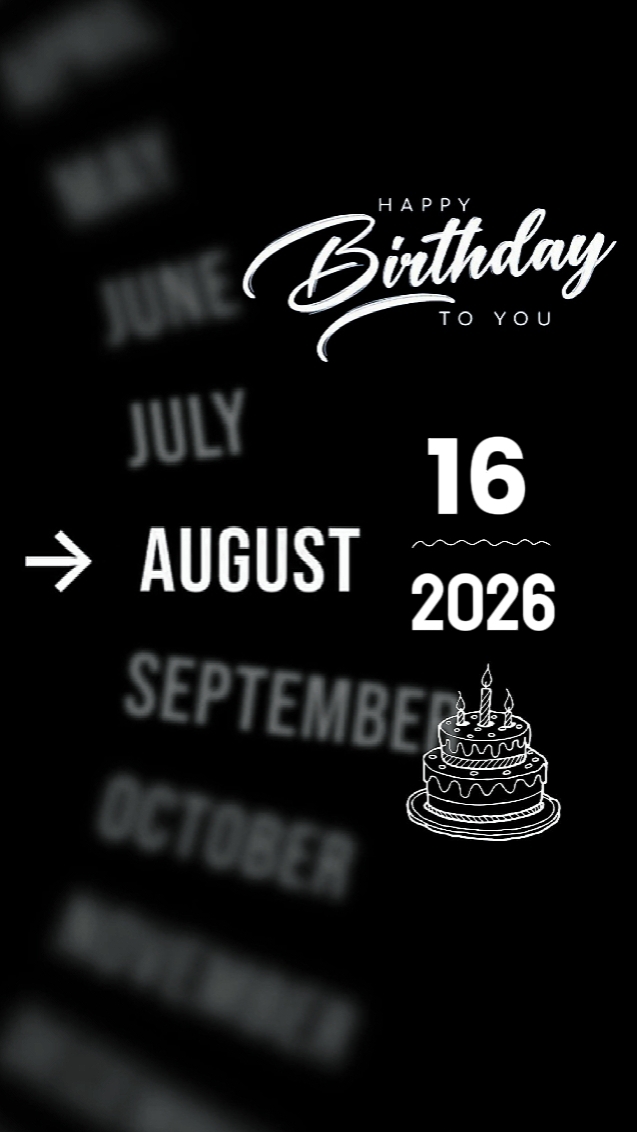 BDAY SISTER 16 AUG