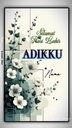 BIRTHDAY ADIK 20425