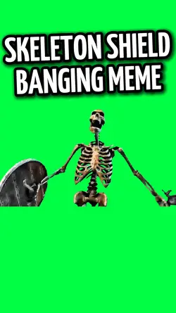 SKELETON SHIELD BANG