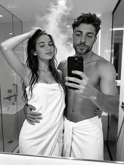 Selfie im Badezimmer