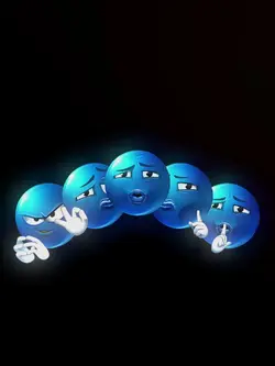 Blue Emoji Trend V2