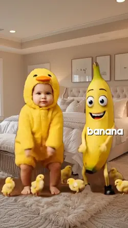 Chicken banana dance