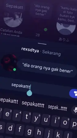 DIA ORANG GA BENER