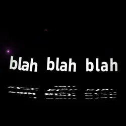 blah blah blah