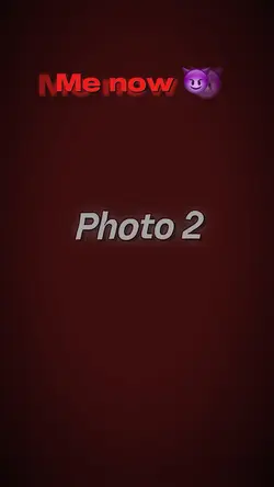 Glow up 😈template