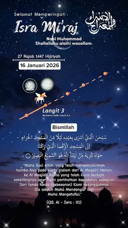 isra Mi'raj 2026