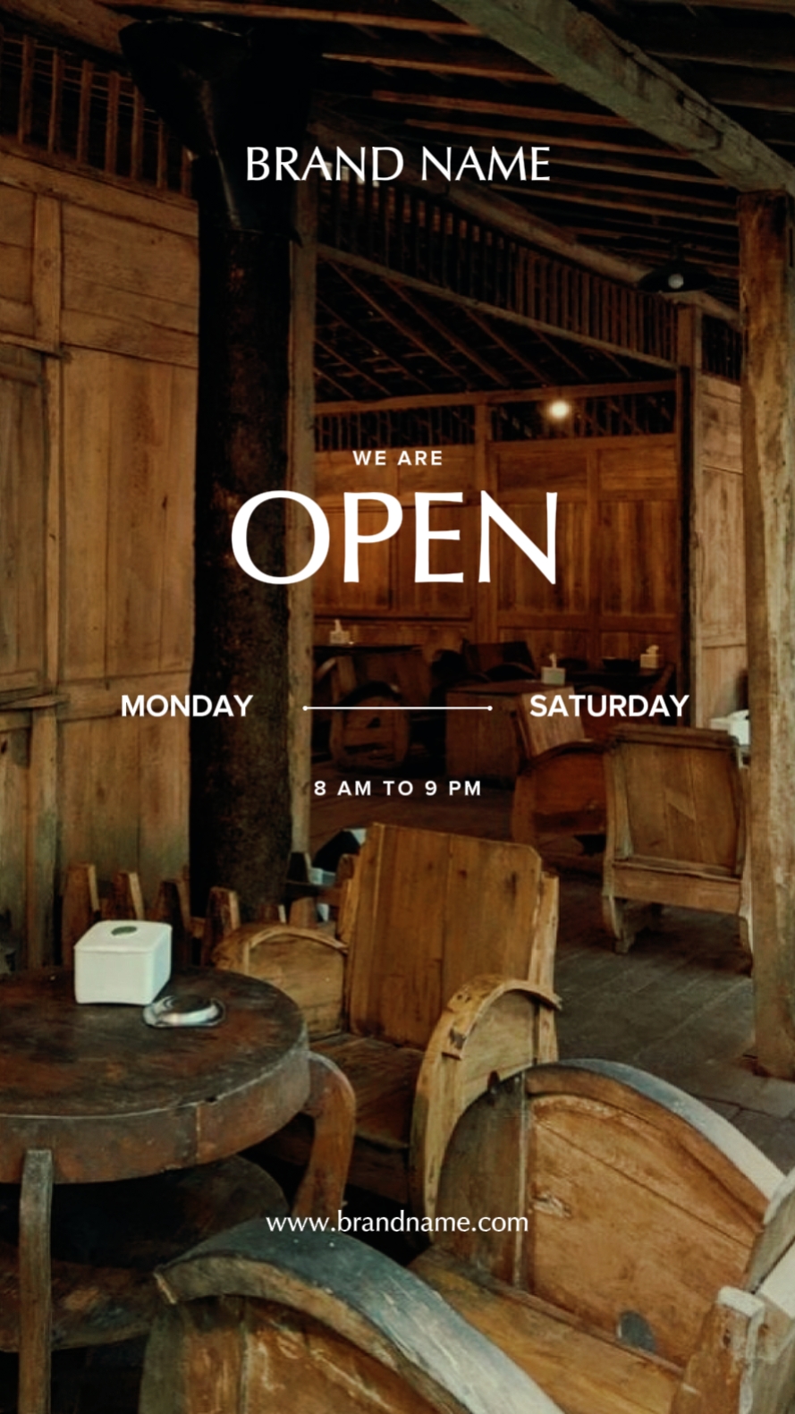 WE ARE OPEN - BUKA