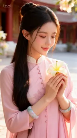 Ghép ảnh đi chùa