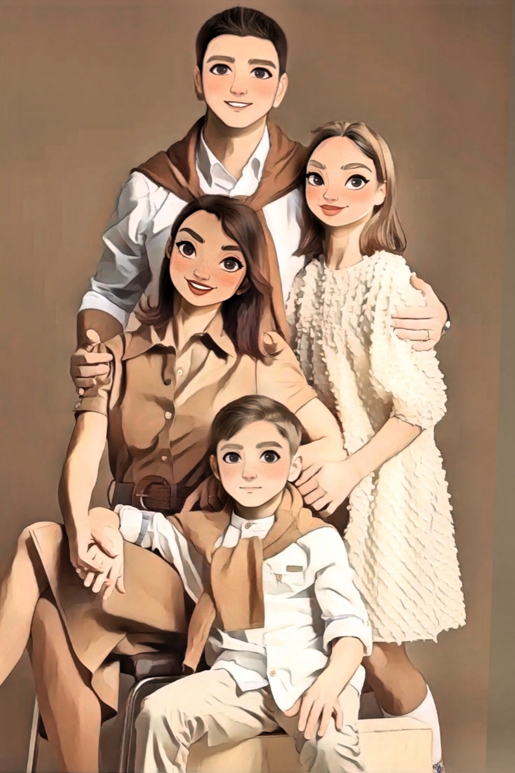 Dibujos animados de IA