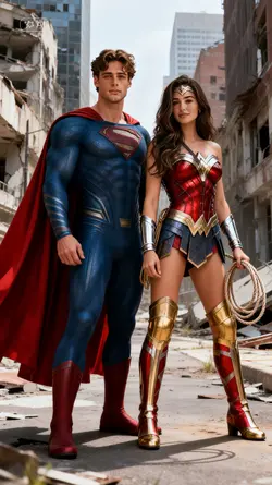 Superhero Couple