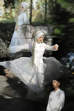 3 foto wedding