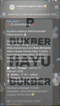 P BUKBER HAYU