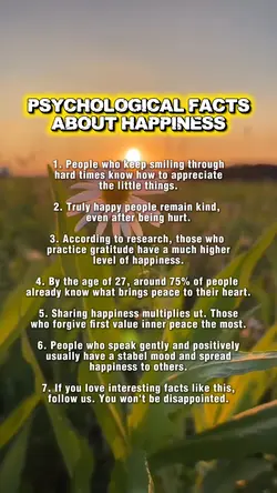 Psychological Facts