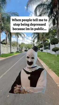 stop being depressed