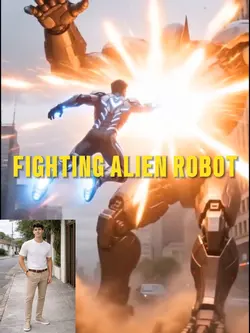 Fighting Alien Robot