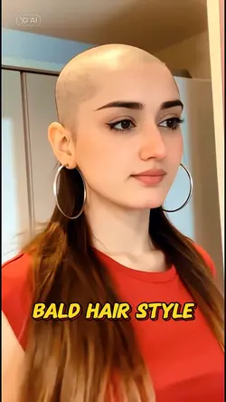 bald hair style