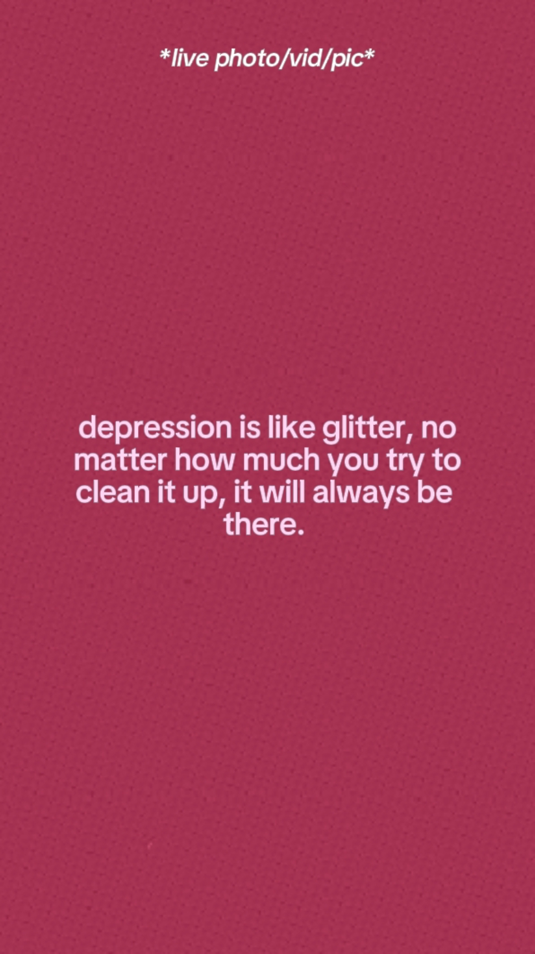 Depressão. 