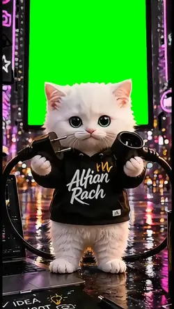 NEON VIBE CAT