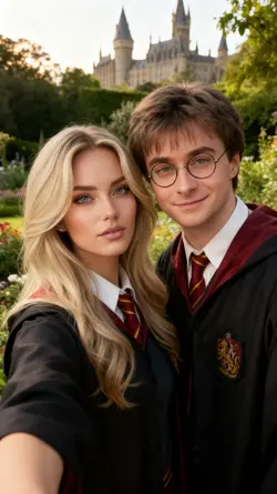 Harry Potter selfie 