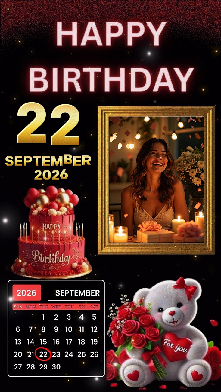 HBD 22 September2026