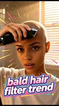 Bald hair