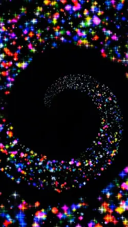 Particle rotation