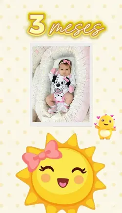 3 meses princesa 