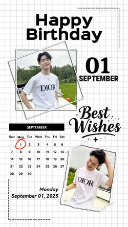 1 SEPTEMBER BIRTHDAY