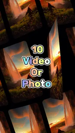 10 video or photo 