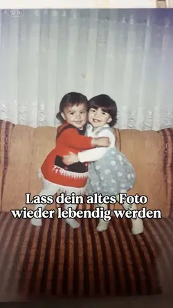 Lass dein altes Foto