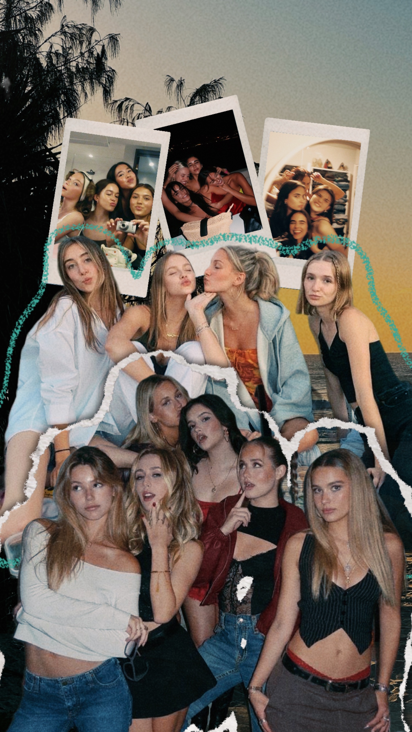 Freunde Collage 