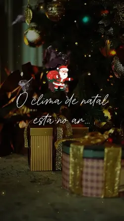 CLIMA DE NATAL NO AR