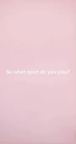 What sport do u play