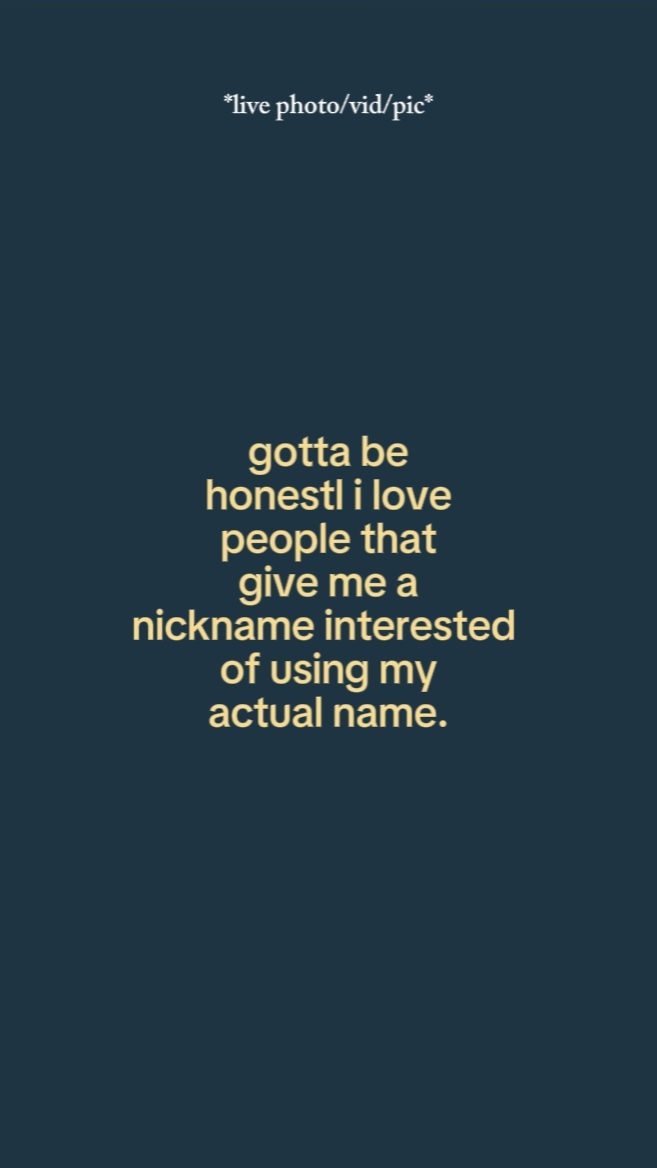 Tengo que ser honesto. 