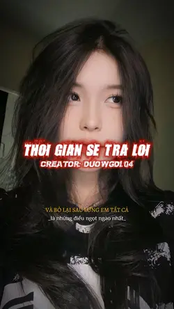 Thời gian sẽ trả lời