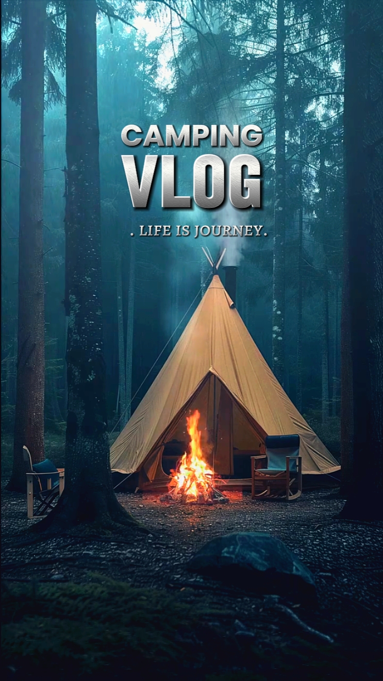 Vlog de acampamento