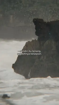 sendiri itu tenang