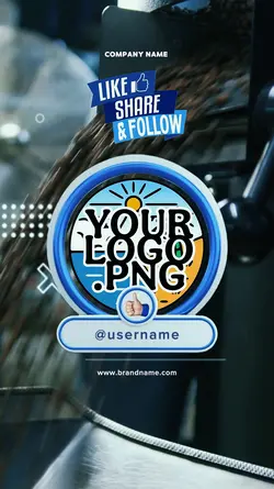 FB FOLLOW ME & LOGO