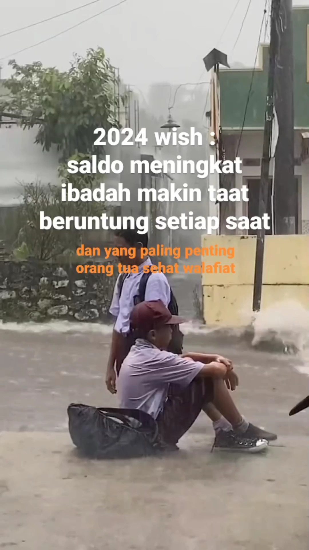 aminin aja dulu